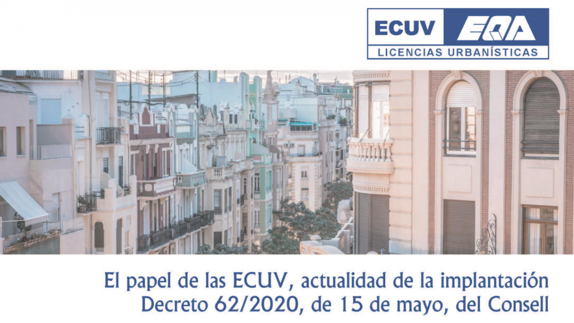 Jornada 17 de junio «El Papel de las ECUV, actualidad e implantación del Decreto 62/2020»